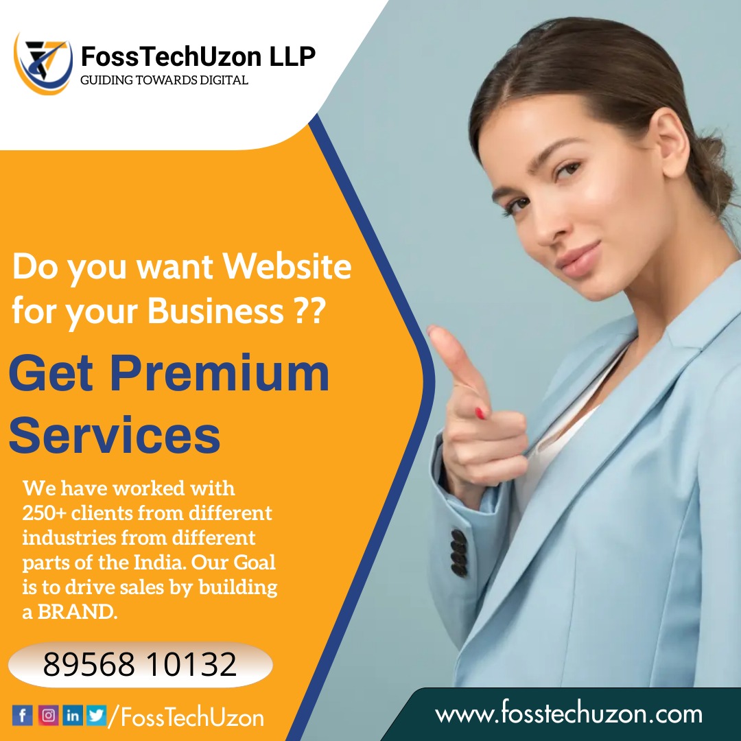 Get your website with premium Services