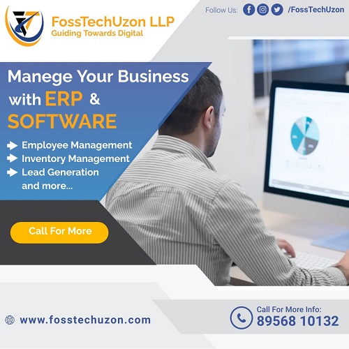 Manage your own business with ERP & software 