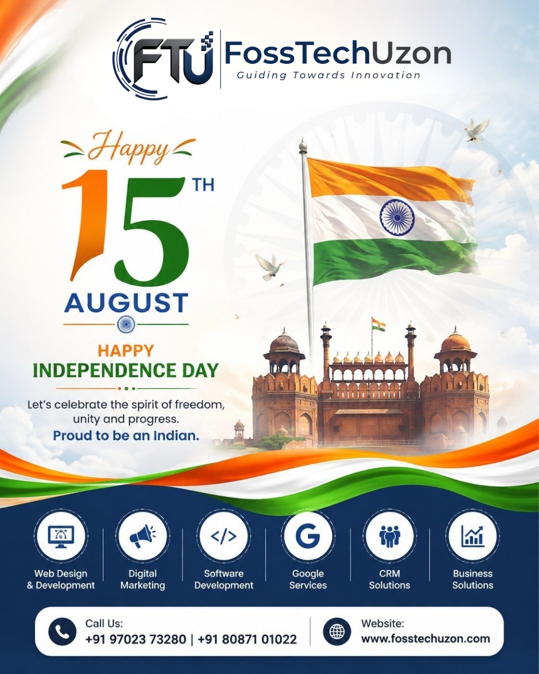 🇮🇳 Freedom. Innovation. Progress.
