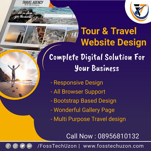 Create Your Tour & Travel Website