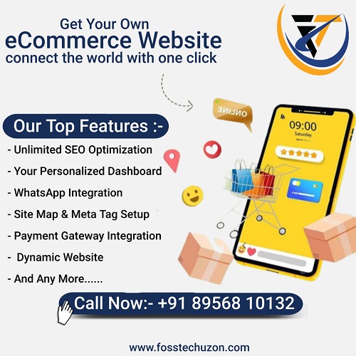 Get Your Own  E-commerce Website Connect the world with one click
