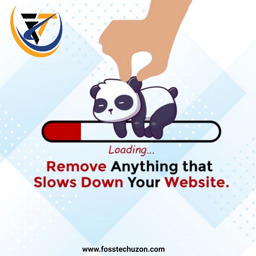 Remove anything that slows down your website.