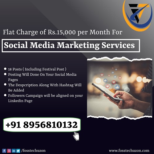 Get our spicial services of social media marketing 