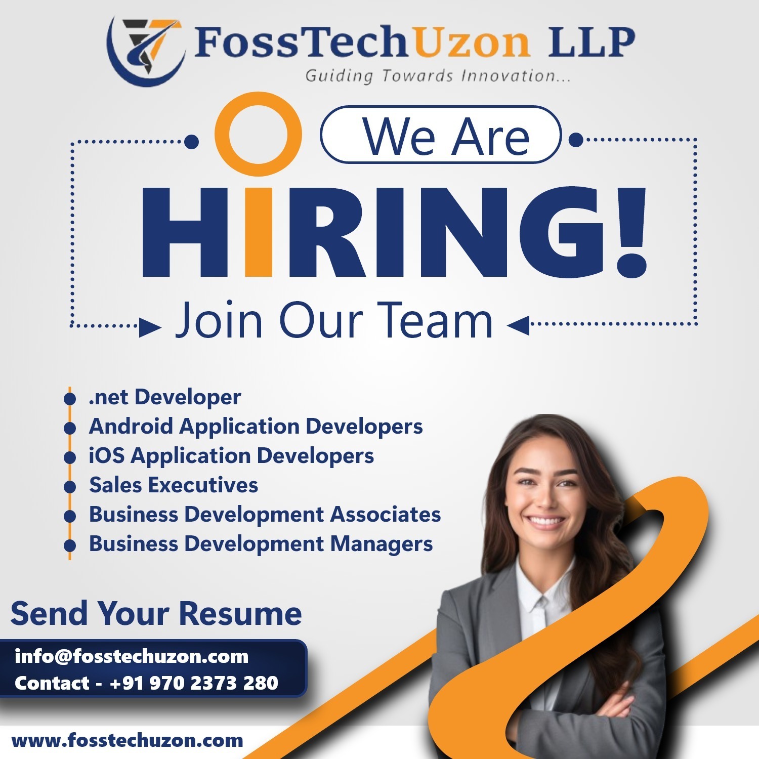 At FossTech Uzon LLP, we are dedicated to pioneering innovative solutions that drive progress in technology