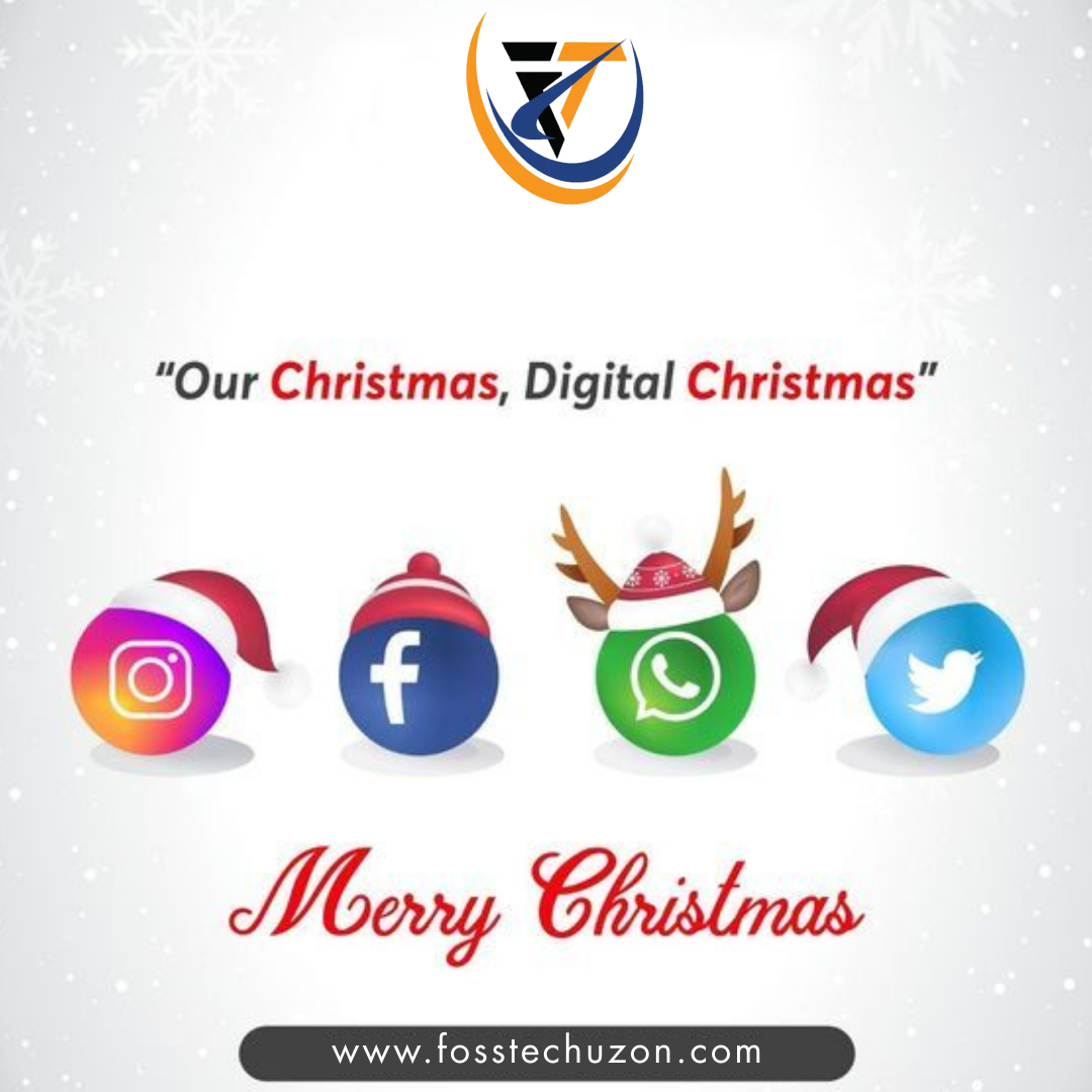 Christmas greetings from FossTech Uzon.🎄🌟