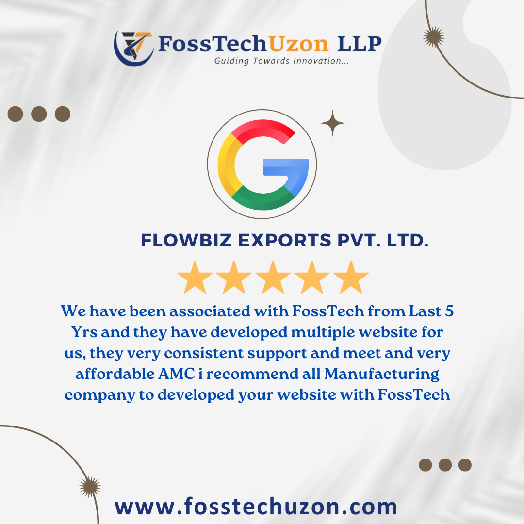 Build Your Digital Success with FossTech Uzon LLP