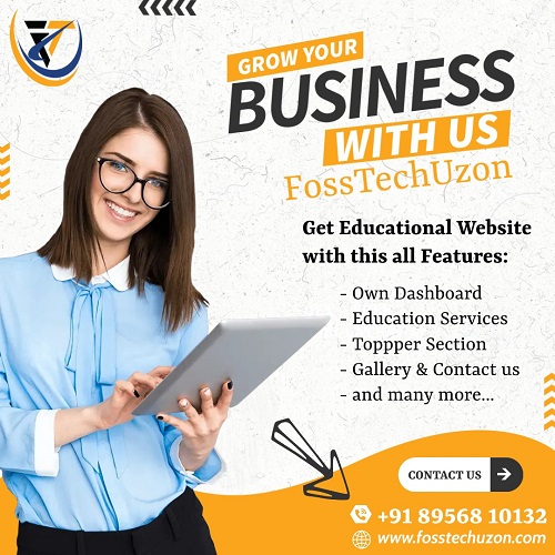 Grow your business with Us.....Get an Educational website