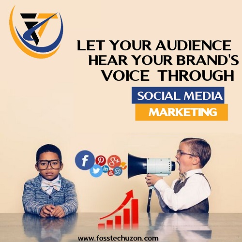 Let Your Audience Hear Your Brand's Voice Through. Social Media Marketing.