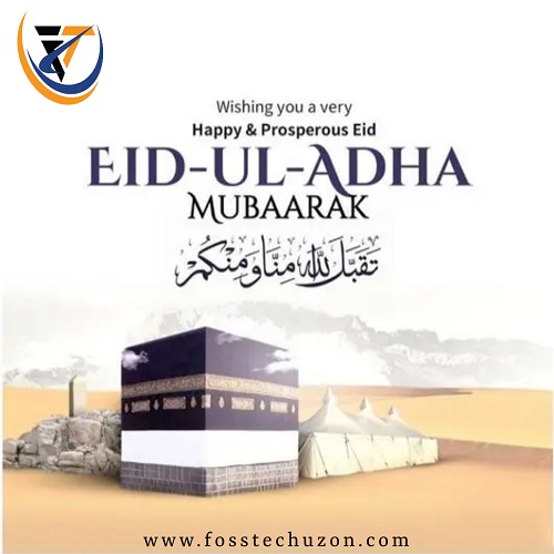 "Eid Mubarak! May the blessings of Bakra Eid fill your life with joy and prosperity."