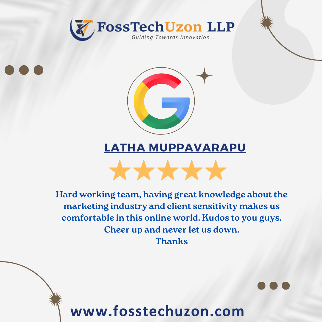 Another Happy Client – Latha Muppavarapu! 