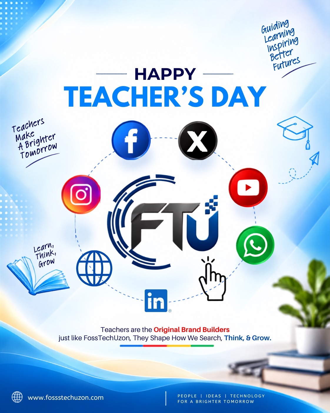 Teachers are the ORIGINAL Brand Builders! 