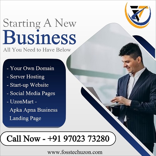 Starting a new business All you need to have website..