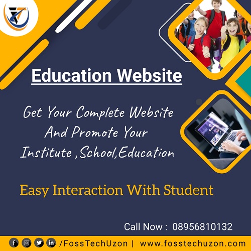 Make Education Website With Us