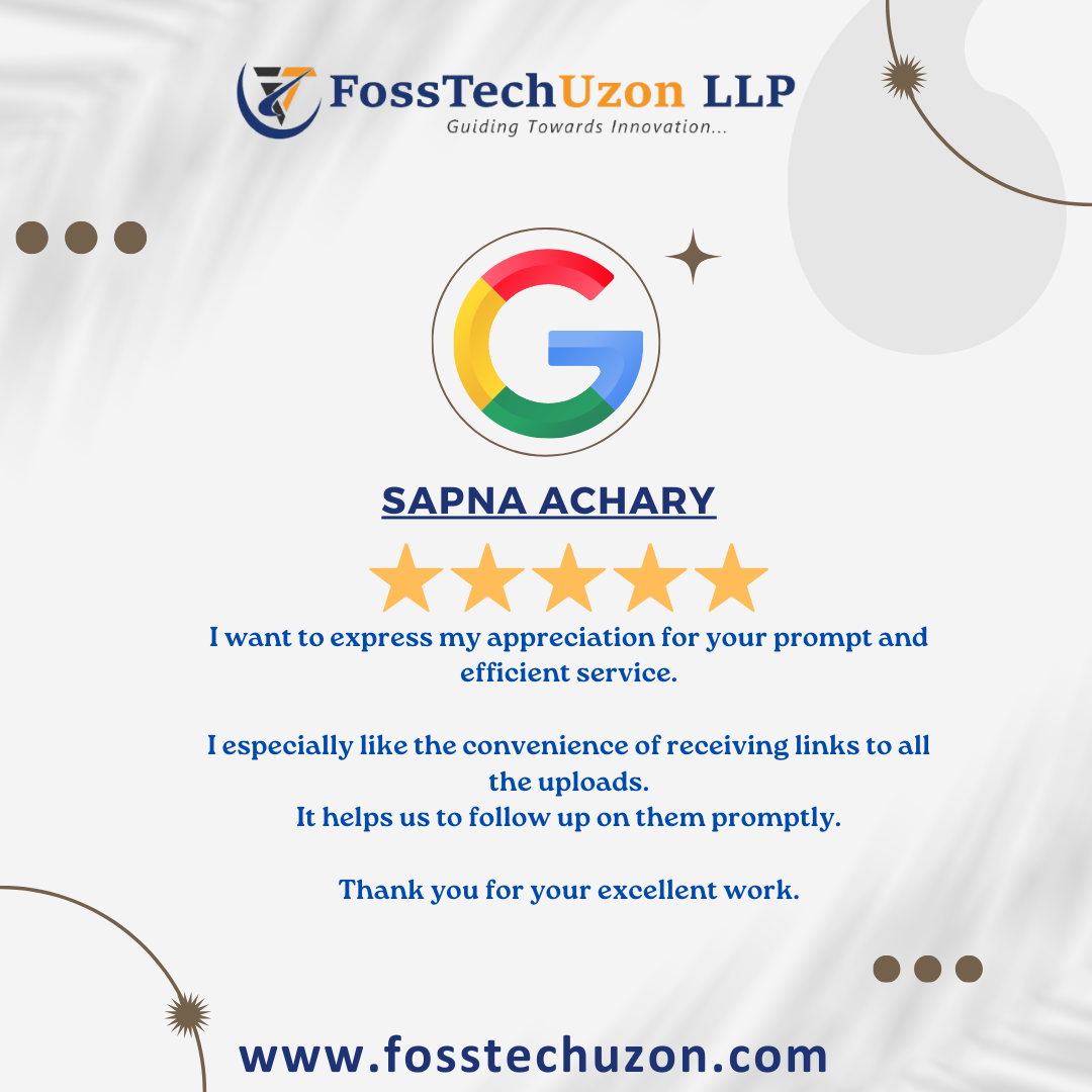  Another Happy Client – Sapna Achary! 